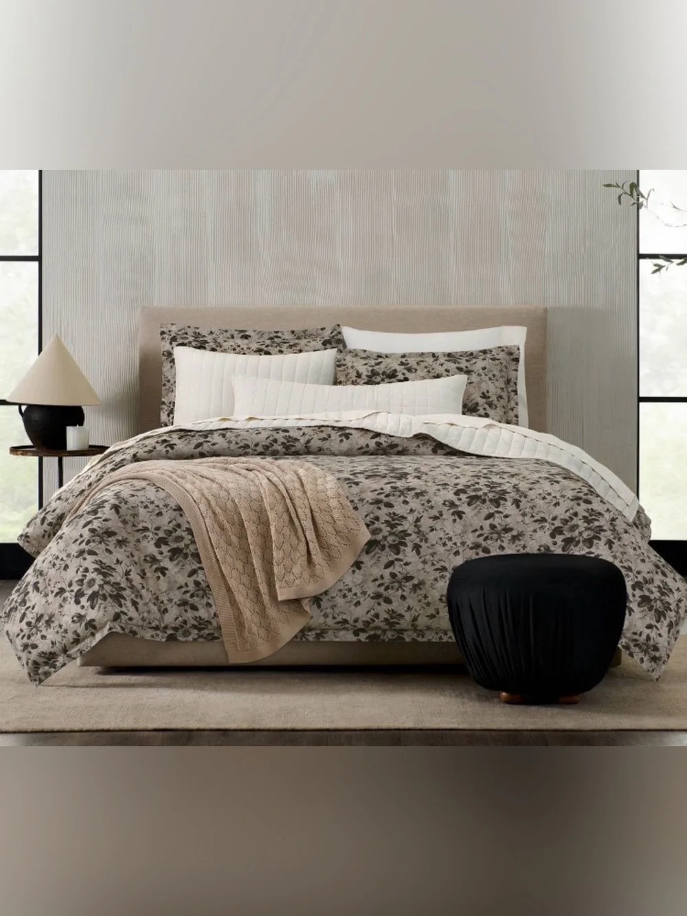 New Jeremiah Brent Floral Comforter Set Size Queen